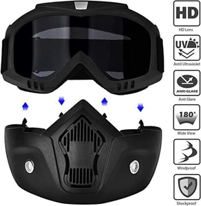 UV Protection Bike Goggle Mask