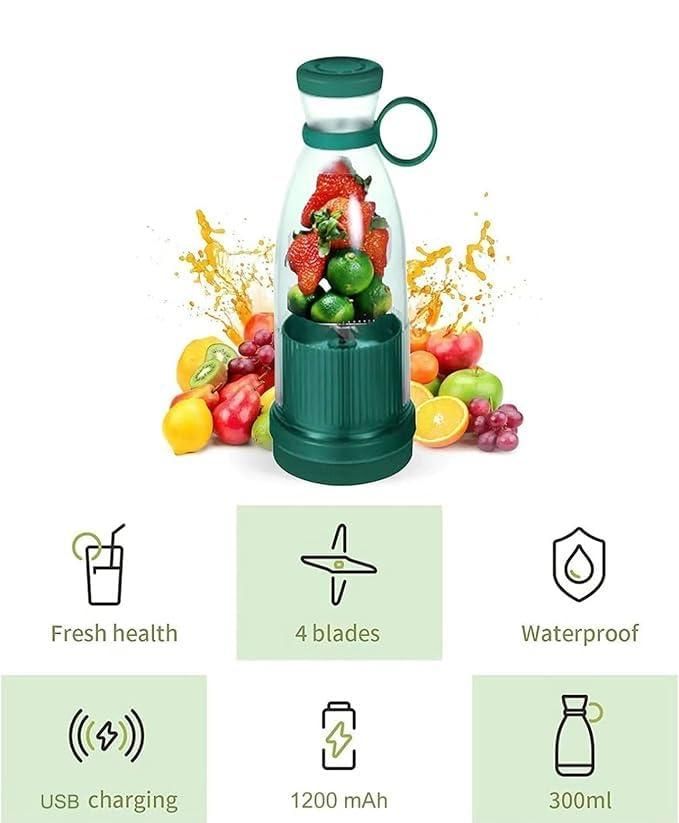 Pocket Power Mini Juicer - Cordless and Portable