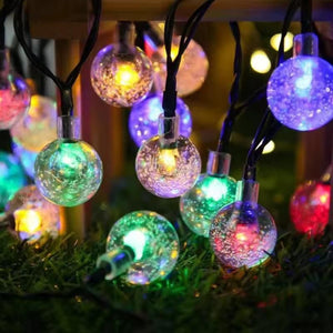 14 LED Crystal Ball String  Lights