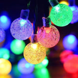 14 LED Crystal Ball String  Lights