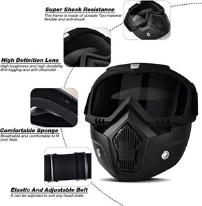 UV Protection Bike Goggle Mask